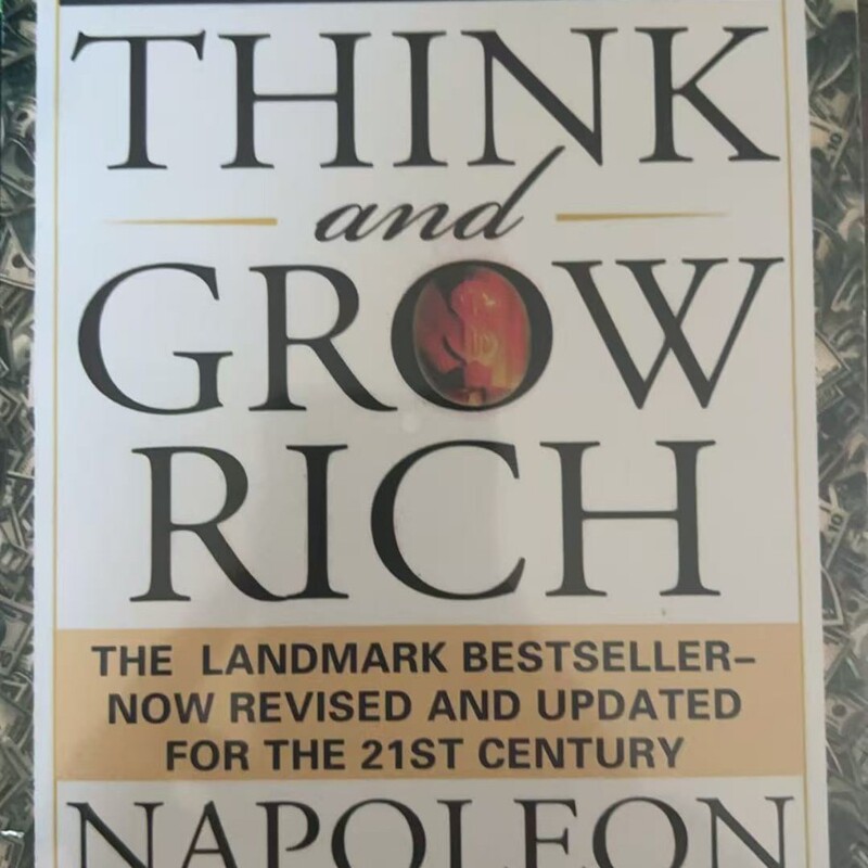 Cross-Border Popular Thinkandgrwrichnapoleonhill Thinking and Wealth Napoleon Hill