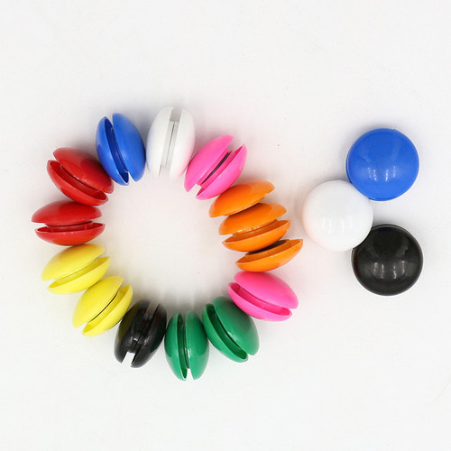 Circular Magnetic Whiteboard Pins, Office-Use Colorful 3cm Magnet Pebbles, Magnetic Beads, Magnetic Stickers, and Educational Tool Magnets