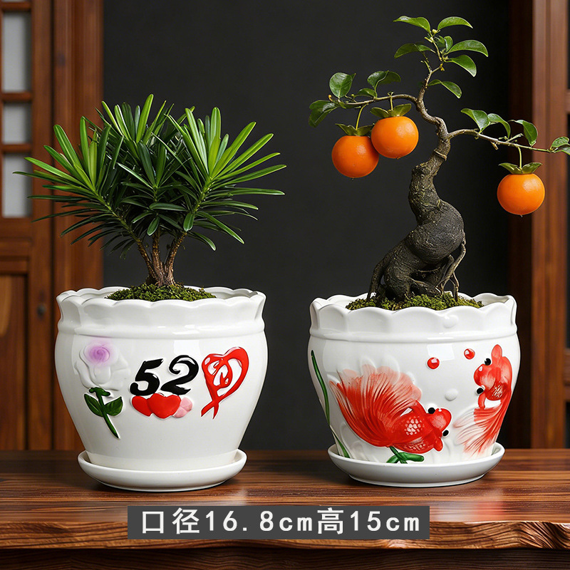 Kw+goldfish rose 2 pieces
