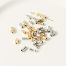 18K����ɫ���~���񹝹ܸ�����Ͱ��ɢ�鴮���Ʒdiy����W18