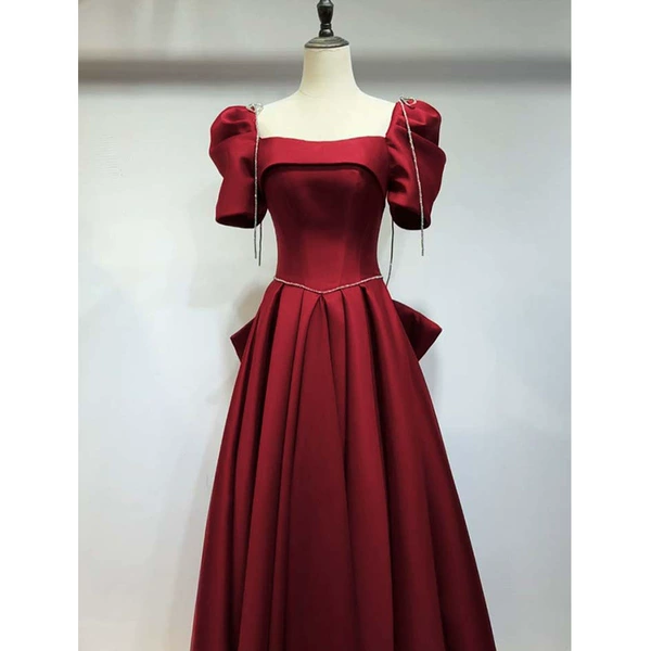 Burgundy, long