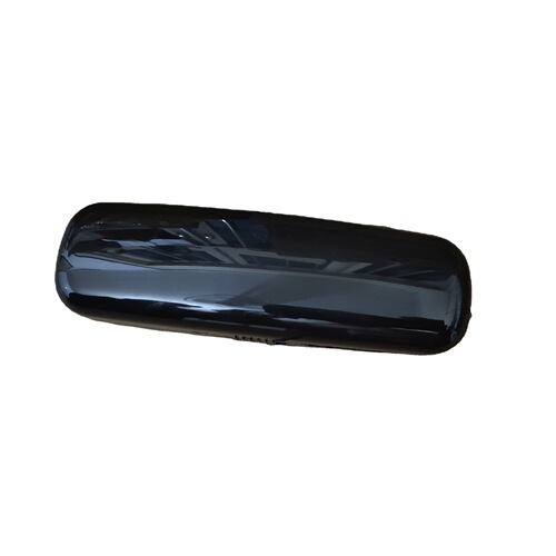 Plastic colorful glasses case, simple and portable, for nearsighted and farsighted glasses, refreshing semi-transparent glasses accessory storage box