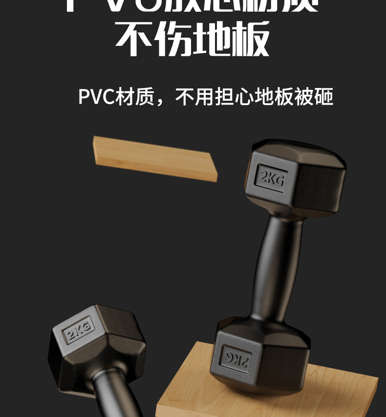 Hexagonal Dumbbell Set for Men Women Home Fitness Equipment Kettlebell Arm Muscle Training Pair Hex Rubber Coated Dumbbells Combo