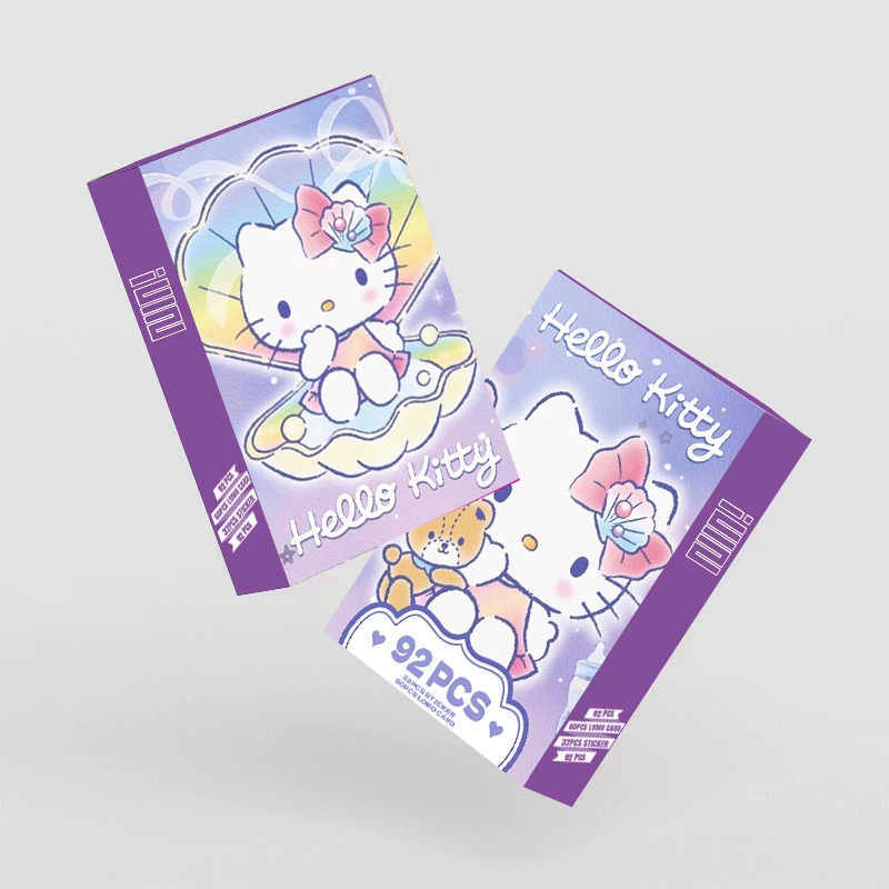 92 LOMO card kitty double -sided high -definition color printing card animation peripheral collection card sticker card