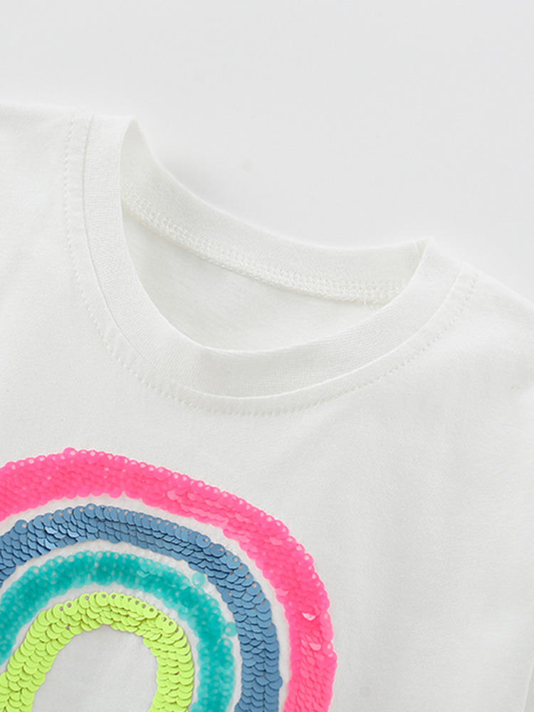 Especial transfronterizo para niñas malwee de dos piezas cuello redondo de manga corta verano nuevo traje europeo y americano para niños pequeños y medianos