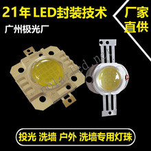 LED大功率10W白光灯珠 10w集成led光源 色温可订 制批发led灯珠