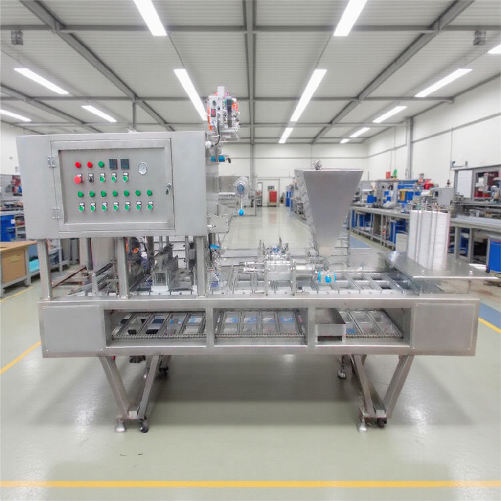 温州齐力供应QL-2A树叶豆腐充填封口机 盒装橡粉自动灌装封膜机