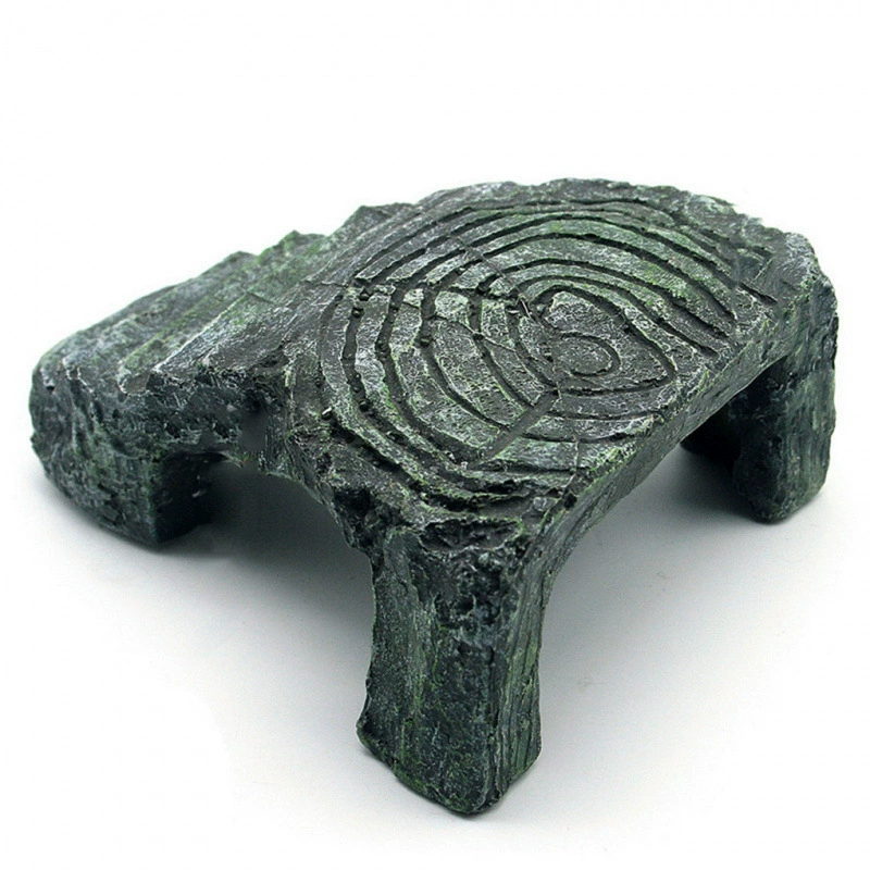 Бесплатная доставка, платформа для загарания черепахи, амфибийная платформа для загарания из смолы, лестница для восхождения, пещера, скальный укрытие, аквариум, скальник, ландшафтный дизайн