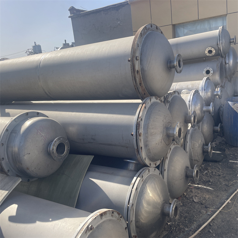 二手冷却器  不锈钢材质乳制品热交换器 工业用冷凝器