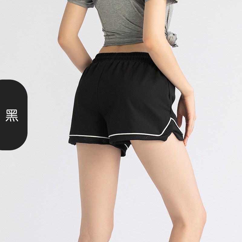 Juyitang verano ropa deportiva de secado rápido malla transpirable suelta desnuda al aire libre correr fitness deportes traje mujeres