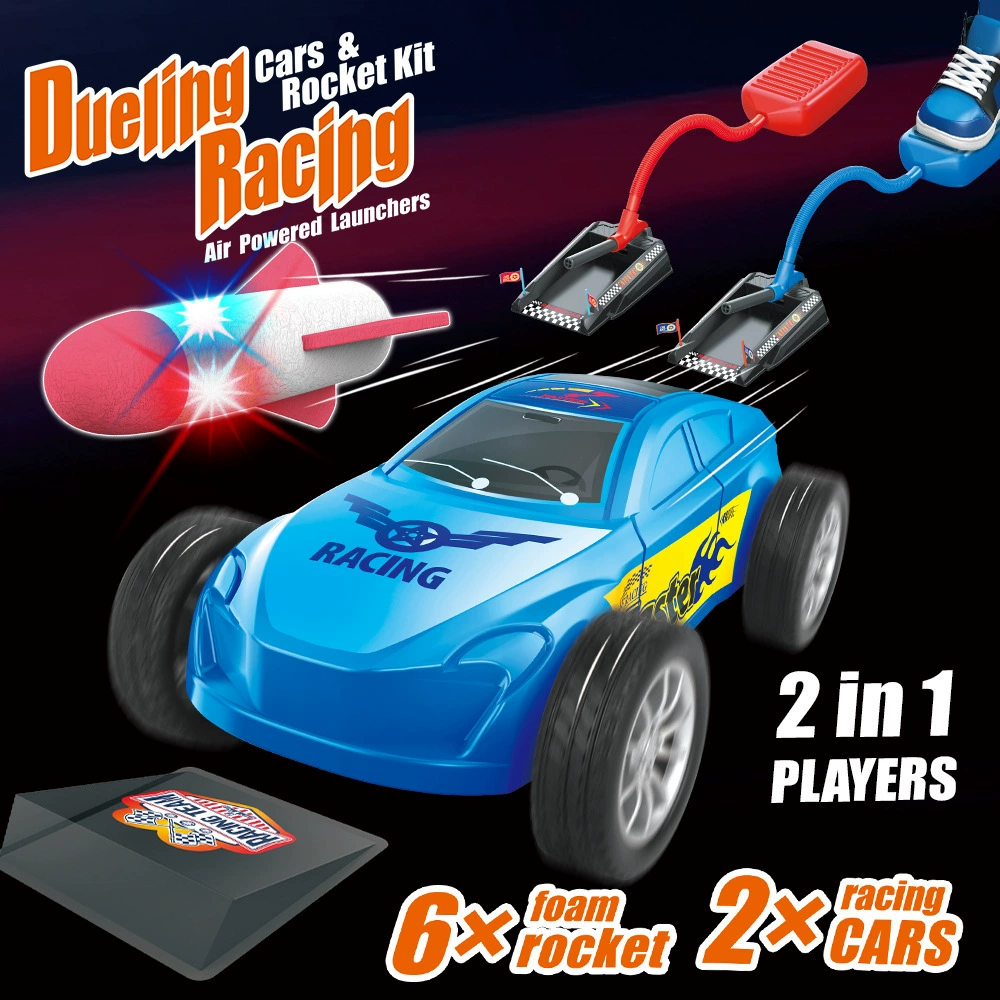 Ракетная игрушка 777-730K Rocket Racing>Cross-border 2-в-1, семейные спортивные занятия, летающая ракета