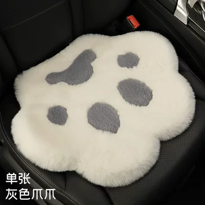 Universal Foot Pad Exclusive for Girls and Friends - extra-thick-and-soft-slippers-for-relaxing-plush-foot-pads-grey-cat-claws