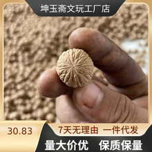 猴头核桃野生散籽金丝散珠子黑猴头大尺寸无泡皮厚不打孔20屁桃