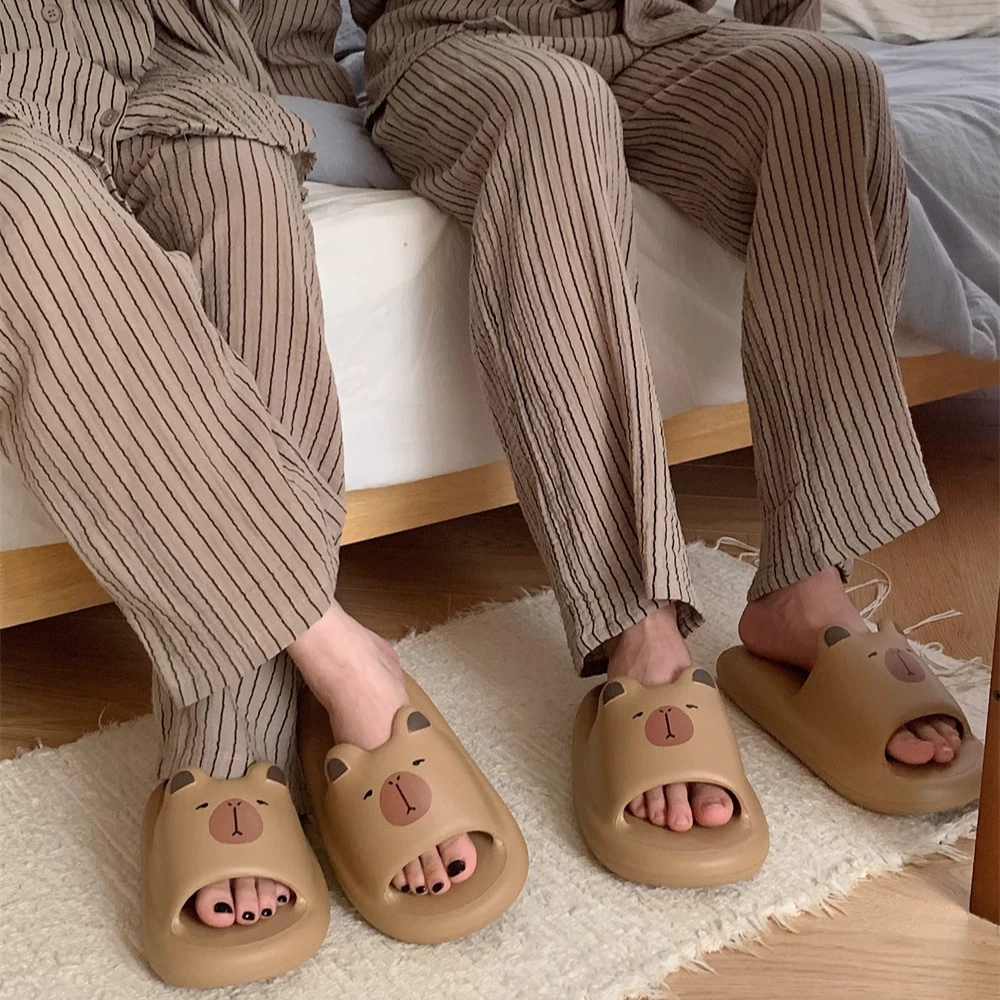 Персонализированные мужские и женские летние холодные тапочки