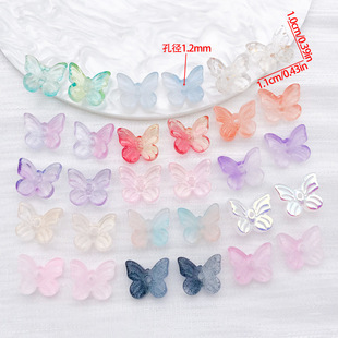 15��10x11mm͸�����w��ɫ��������ֱ�׺���DIY�ֹ�耳׿��Ʒ���