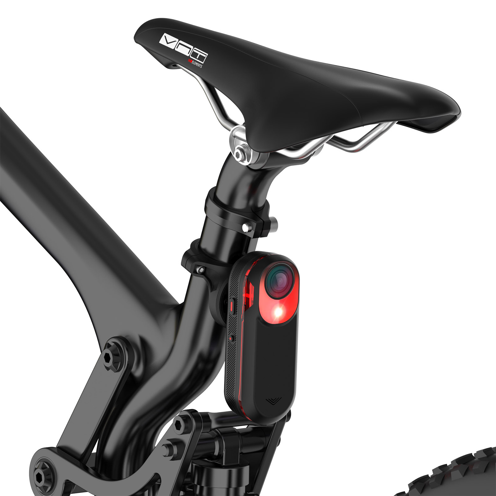 The taillight bracket is suitable for the Garmin Varia radar edge chronograph bicycle saddle light frame undefined