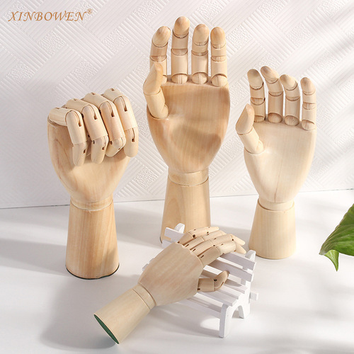 Painting joints handmade puppet toys flexible art painting sketch puppet human body wooden model