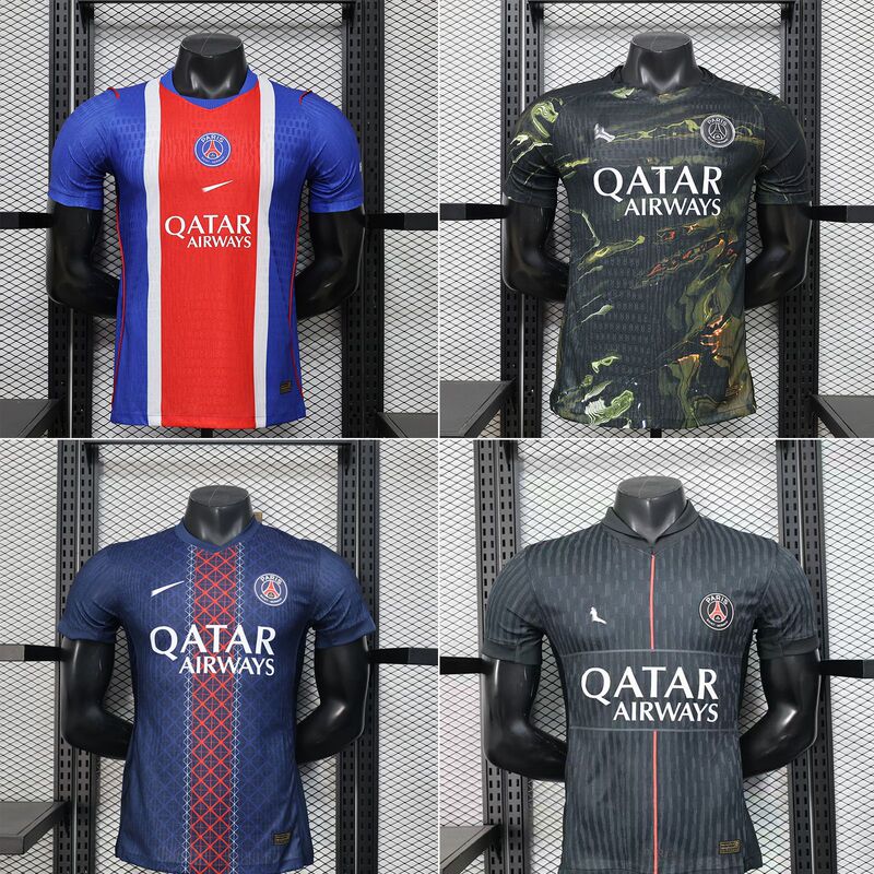 Paris Planet Champions League Home Player Edition Jersey Two Parks Champions League Edition Training Wear Customized Cross-Border Dropshipping Paris Planet Champions League Home Player Edition Jersey Two Parks Champions League Edition Training Wear Customized Cross-Border Dropshipping