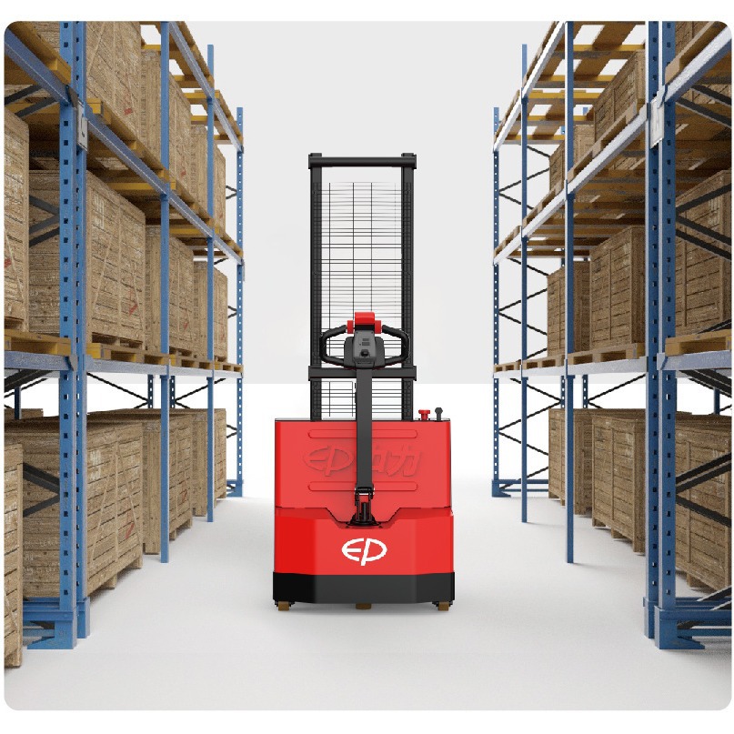 中力电动叉车堆高车托盘搬运车ES13-15ESH2工地专用加厚大轮1.5吨