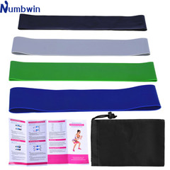 Latex Yoga 500 Rounds Strength Training Mini Elastic Band Stretching Loose Elastic Muscle Relaxation Ring 5-40 Pounds