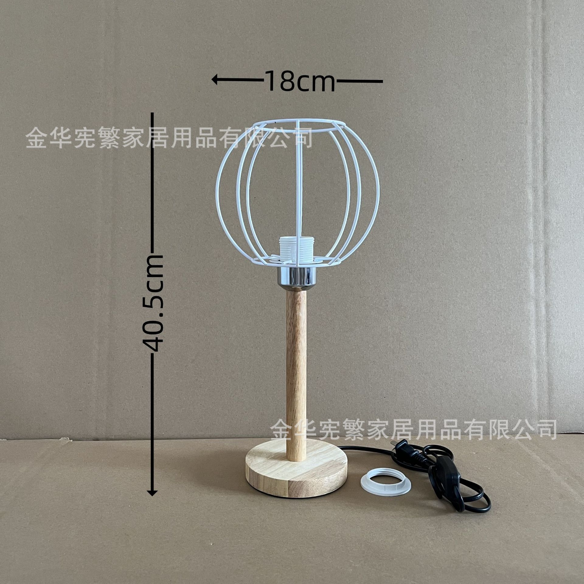 소형 랜턴 철제 프레임 + 28개의 높은 통나무 베이스