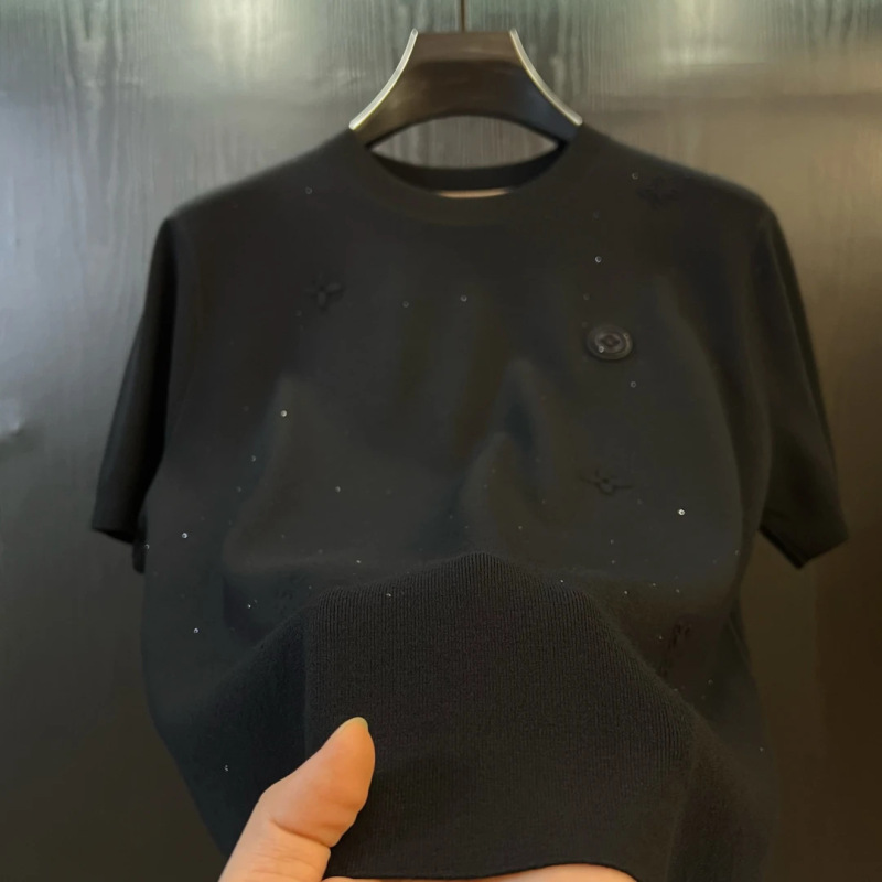 3D设计师款老花系列~早秋新款高品质舒适时尚男士圆领百搭短袖T恤|undefined