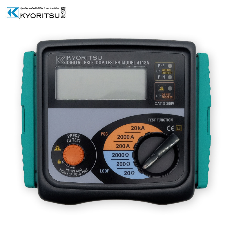 日本共立/克列茨（KYORITSU）MODEL4118A回路电阻仪