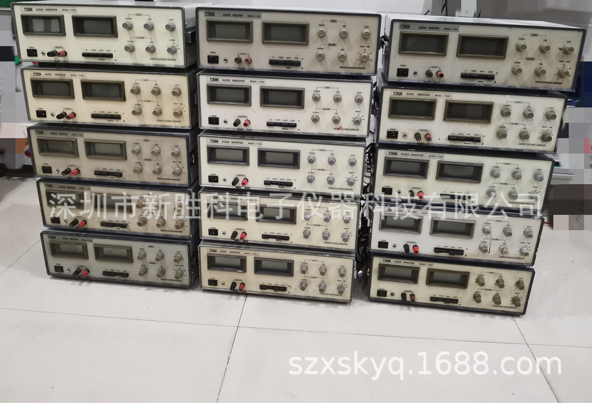 7116C 自动扫频振荡器 试音机 扫频仪