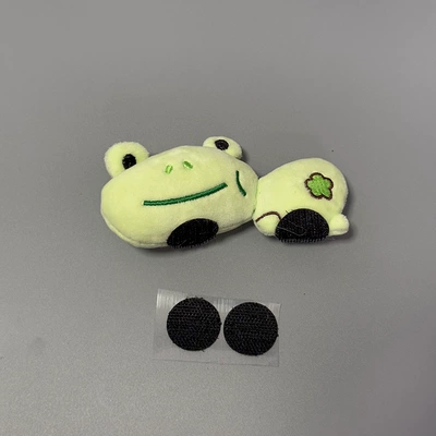 Cute Cartoon Piggy Rabbit Doll Motosiklet dəbilqələri - three-dimensional-doll-frog