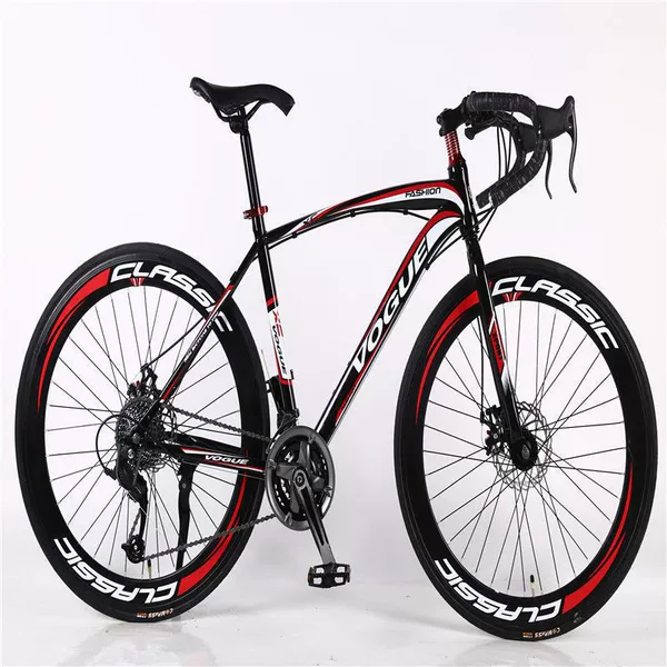 [Black and Red] 60 knives, 27 -speed bend beam transmission car