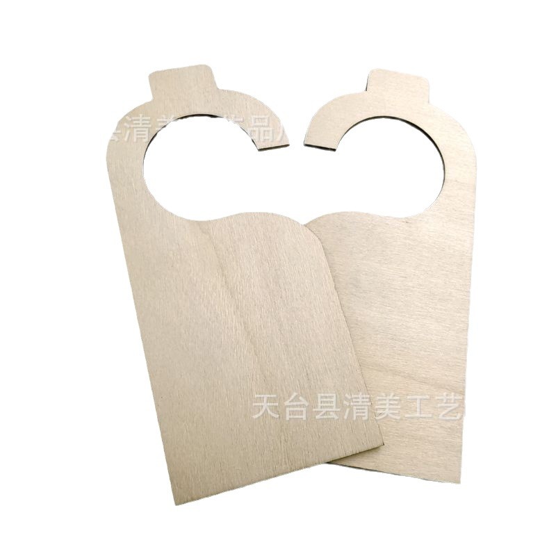 80*180mm piezas de madera decorativas piezas de madera decorativas 10 piezas en un paquete