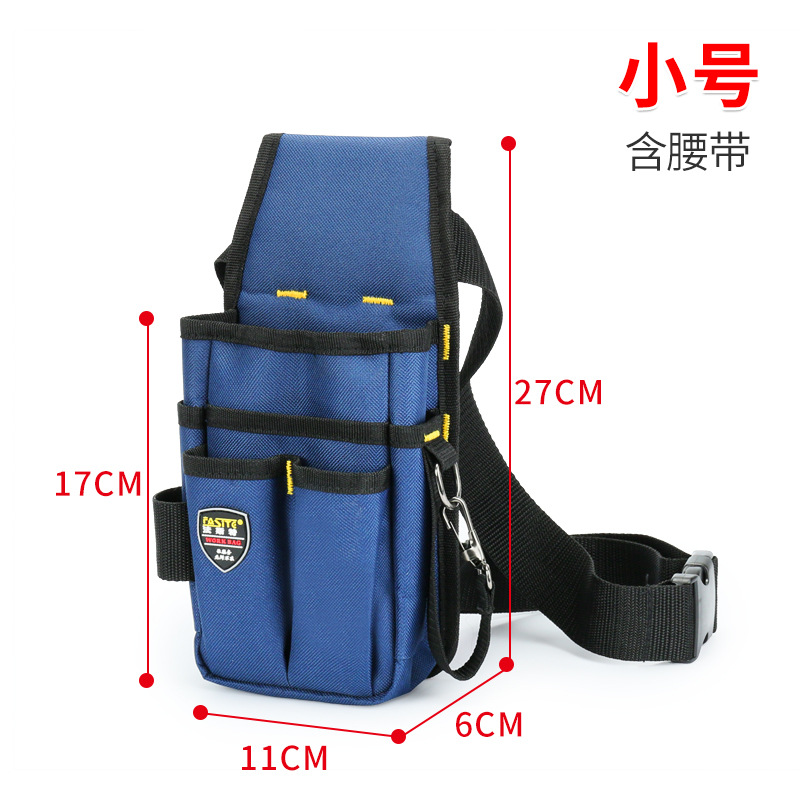 Kit de carpintería de electricista más rápido bolsa de cintura Portátil Bolsa de Cintura de herramientas de reparación multifunción N013