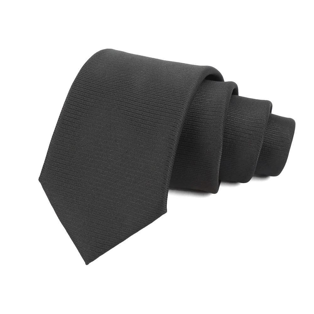 Corbata de hombre 8cm para hombre, bordado jacquard de alta calidad para hombre, corbata de negocios, corbata de seda de poliéster, fábrica al por mayor