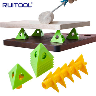 Woodworking Triangle Paint Bracket Removable Dual-purpose Paint Top Stick Wood Spray Pad Foot Support Frame Tool