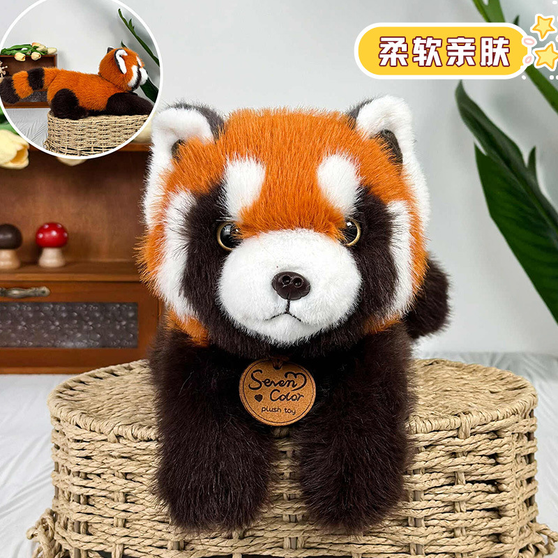 Pull-up panda muñeca zorro oso de peluche juguetes para niños regalos tranquilizadores muñecas comercio exterior explosión