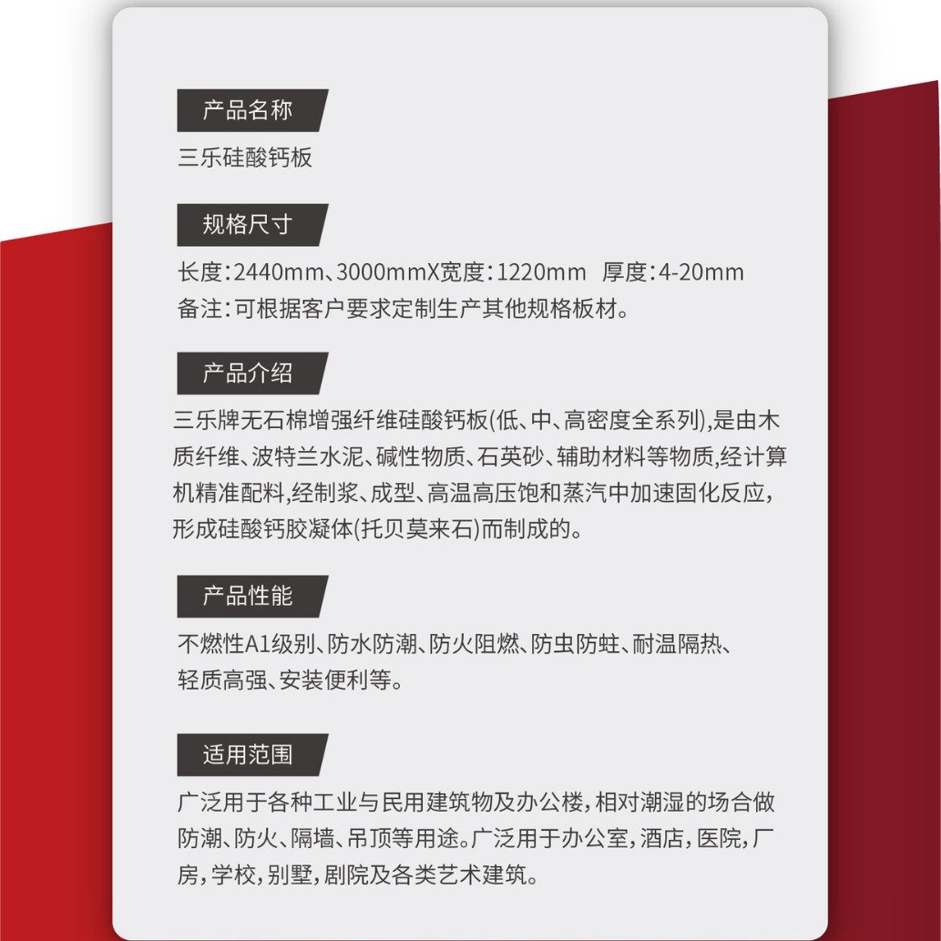 ��Ʒ������6mm����ư�ǽ�����A���������ʯ�޸����͸���