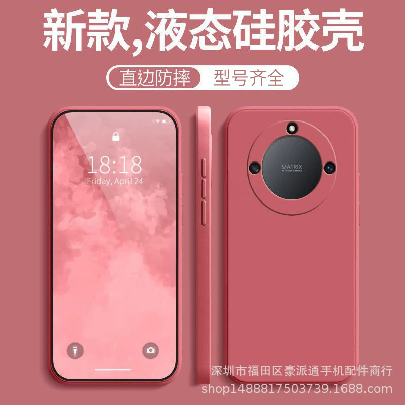 Honor, совместимый силиконовый чехол для телефона, x50, 8x, защита падения, 40