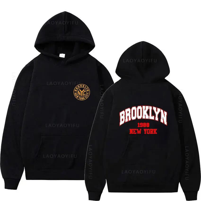 Brooklyn New York Hoodie for Men Hoodie Essentials Men's Cl