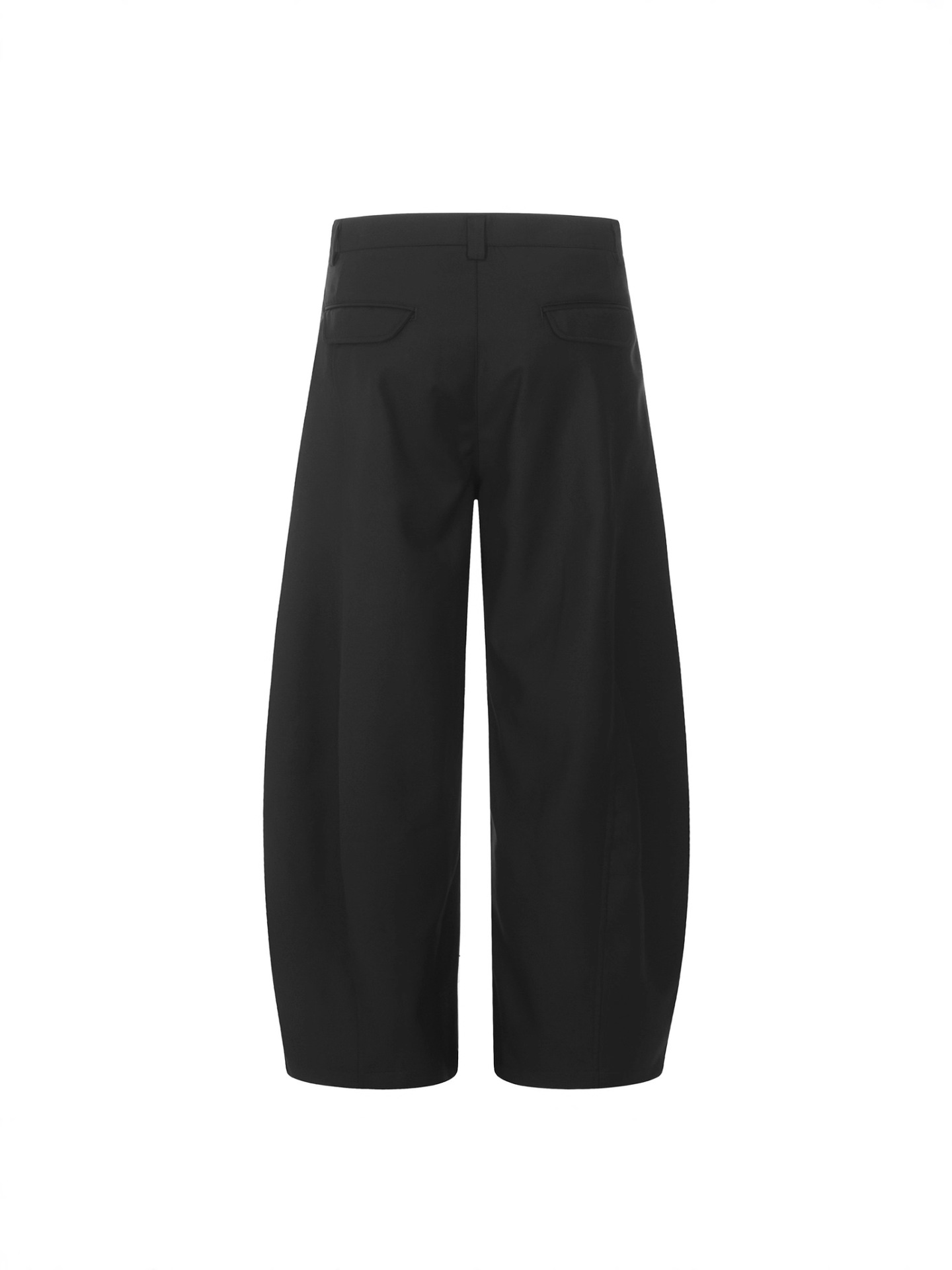 Pantalones de traje de color sólido retro americano transfronterizo europeo y americano Harajuku plisado perfil drapeado pantalones anchos pantalones casuales sueltos de moda