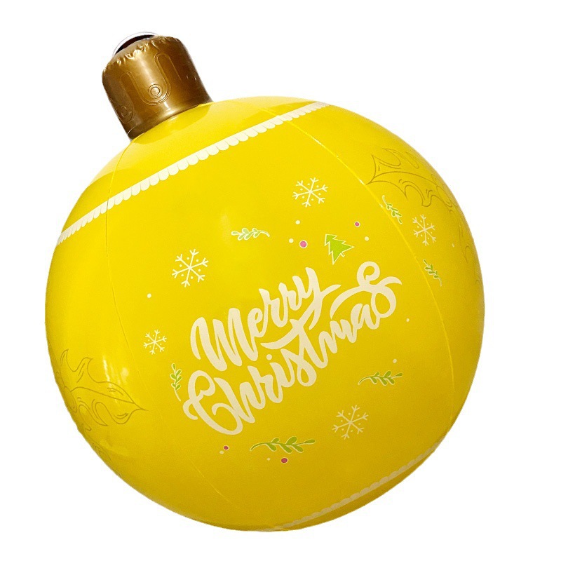 Transfronteriza nueva bola inflable de Navidad fiesta patio al aire libre 60cm bola diversión vacaciones atmósfera Decoración