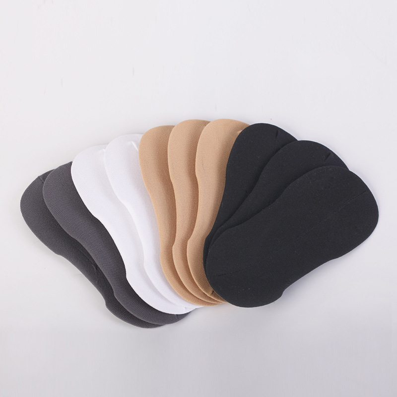 Hot-Selling Summer New Women's Invisible Socks, Polyester Low-Cut Boat Socks, Magic Socks, Wholesale from Manufacturer, Pack of 10 Pairs