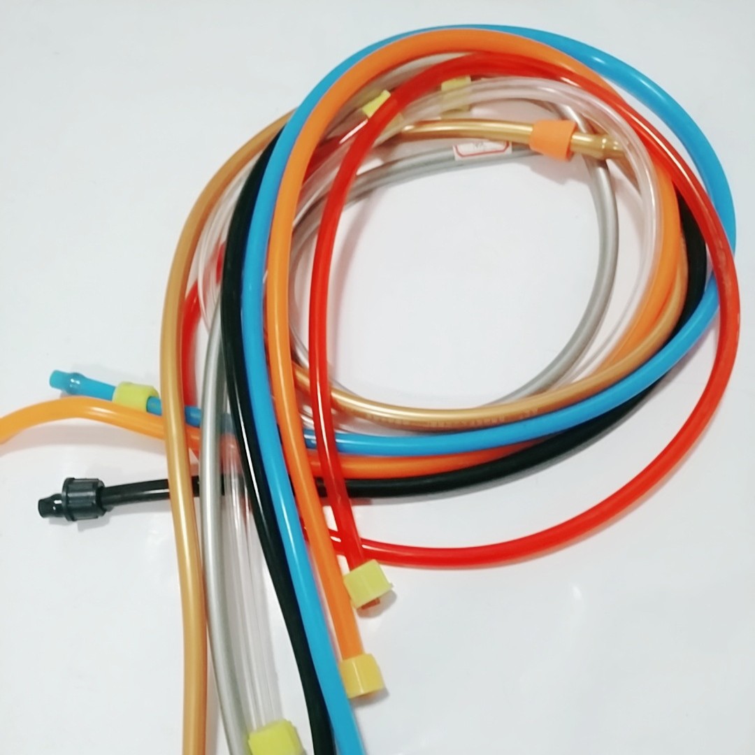 园林大棚农业电动喷雾器加厚水管  电动喷雾器专用防爆厚气线胶管