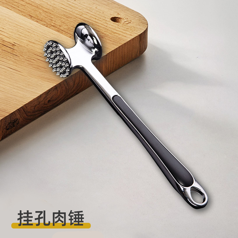 Manufacturer's Special Hammer for Knocking Steak, Kitchen Tool, Steak, Pork, Mutton, Meat Hammer, Double-Sided Meat Hammer