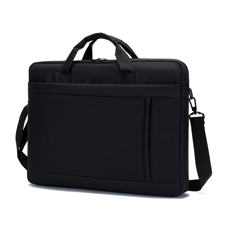 Bolsa de almacenamiento de portátil de 15 - 18 pulgadas de gran capacidad, bolsa de maletín de almacenamiento multicapa ligera y delgada, bolsa de computadora de viaje