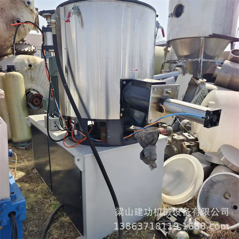 Б/у высокоскоростной смеситель SHR для гранулированных кормов, порошков, пластмасс, из нержавеющей стали