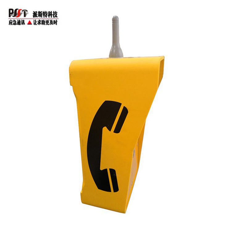 IP网络对讲分机 室外防水无人值守停车场一键报警求助呼叫立柱