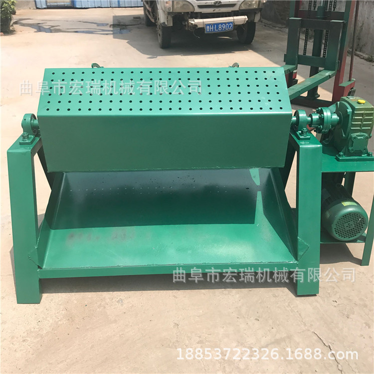 螺丝钉六角抛光机 六角研磨除锈机 胶磨圆滚筒抛光机