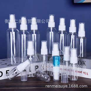 ���Fƿ50ml100����pet͸������ƿ���yƷ���bƿ��ˮ�����ƾ�С����