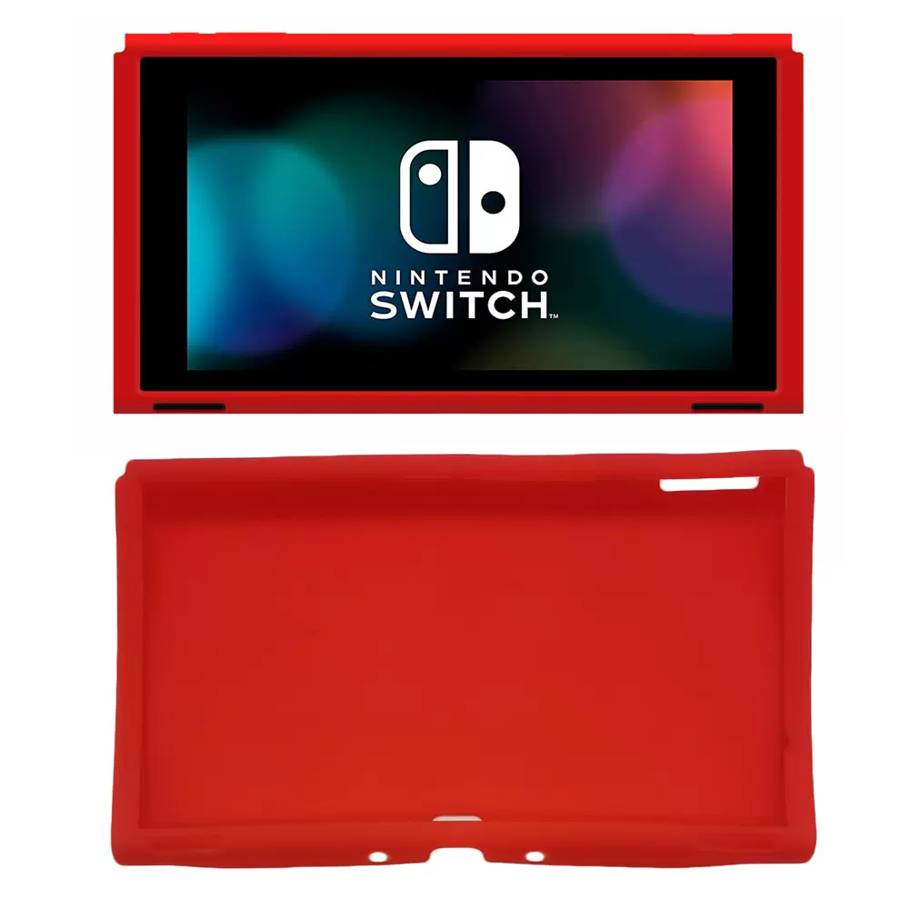 Switch OLED任天堂硅胶套游戏机NS保护套分体ns配件switch保护壳