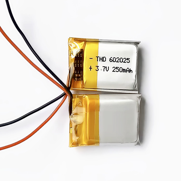 Polymer lithium battery 602025-250mAh beauty instrument electric toothbrush speaker locator keychain battery Polymer lithium battery 602025-250mAh beauty instrument electric toothbrush speaker locator keychain battery